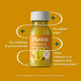 Plenish Ginger Immunity 60ml (Case of 12)  Adomoo